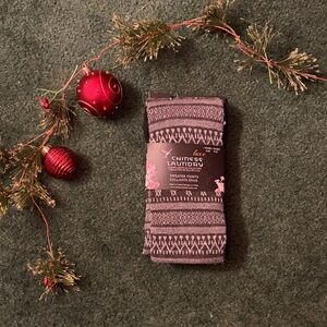 Chinese Laundry Taupe Patterned Sweater Tights